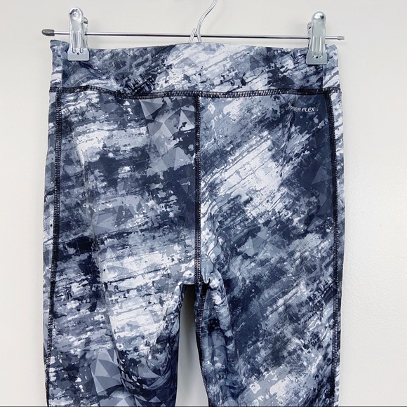 Champion Gray Camouflage Powertrain Leggings XS - Picture 4 of 8
